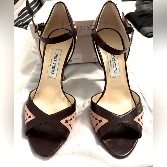 Jimmy Choo Shoes Jimmy Choo Blush Suede Heels Poshmark